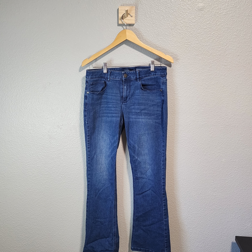 J. Jill Women's Boot Cut Jeans in Blue